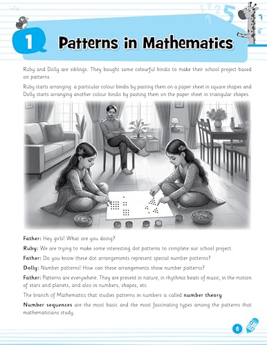 Image of Full Marks Mathematics Workbook (With Activities) Class 6 | Based on NCERT Textbook Ganita Prakash and CBSE Syllabus | Includes Chapterwise Summary, Solved Q /A, Practice Papers and More