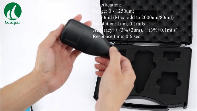 CM8806FN Medidor digital de espesor de revestimiento para pintura en acero y aluminio miniatura 7