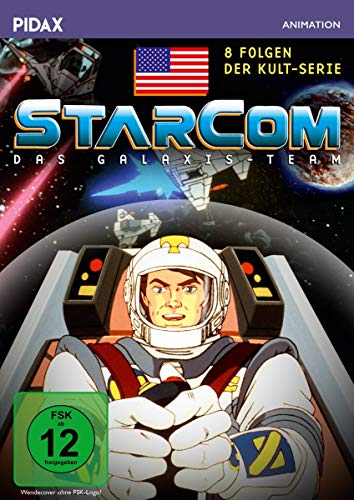  Starcom - Das Galaxis-Team / 8 Folgen der erfolgreichen Science-Fiction-Zeichentrickserie (Pidax Animation)