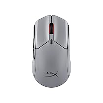 HyperX Pulsefire Haste 2 Pro, 4K Mouse Gaming Wireless, Illuminazione RGB, 6 Tasti Programmabili, Fino a 26000 DPI, Velocità 650 IPS, Fino a 90 ore di autonomia, USB-C, 3 Dispositivi Collegabili, Nero
