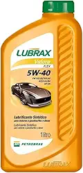 Óleo Lubrificante Lubrax Valora Flex 5w40 Sintético Original Para Carro 1 Litro