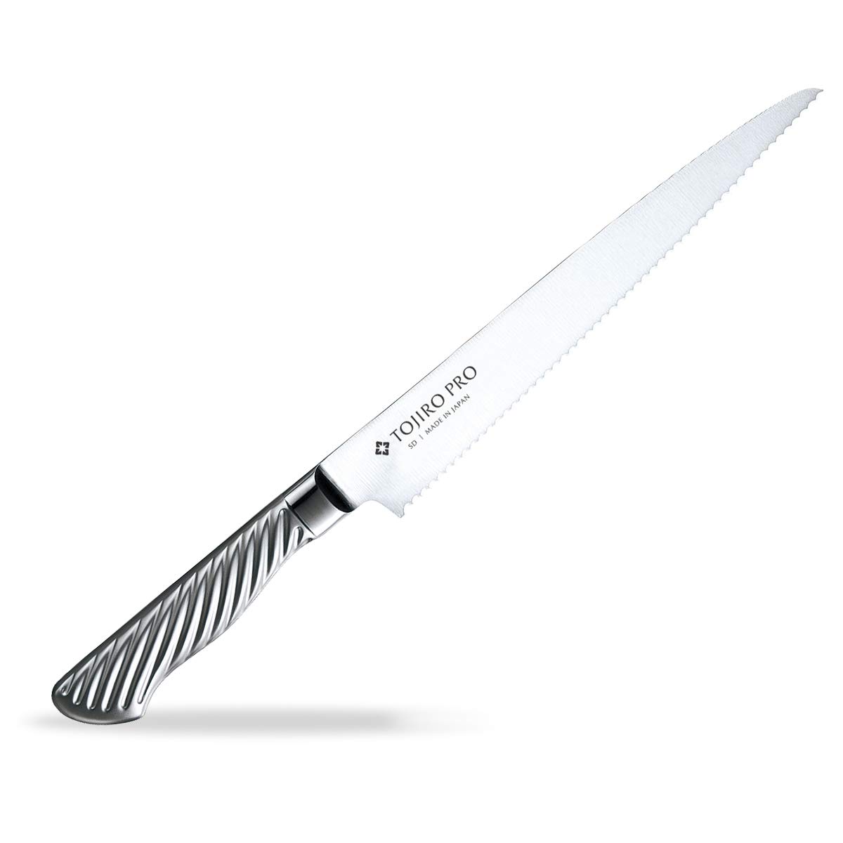Tojiro-PRO DP Cobalt Alloy Steel by 3 Layers Bread Slicer 215mm (F-629)