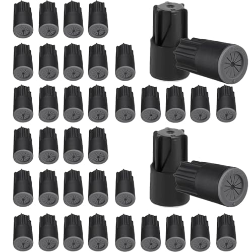40PCS Waterproof Outdoor Wire Electrical Connectors,Sealant Twist Nuts Caps Cable Terminal Connector Gel for Landscape Light, Building Application, Wet Location Installation, 22AWG-14AWG, Small Size
