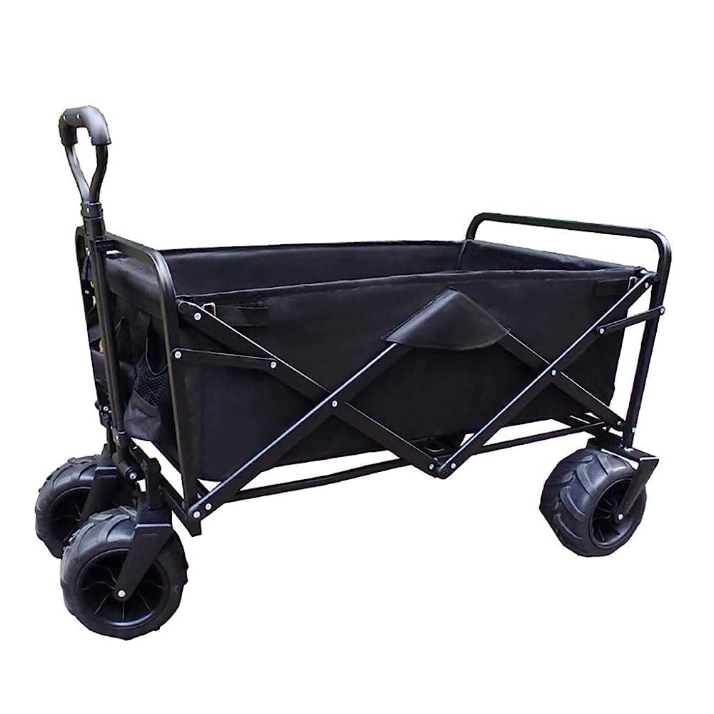 Handcart Portable Folding Garden Trolley Cart Heavy Duty Wagon Multi-Functi