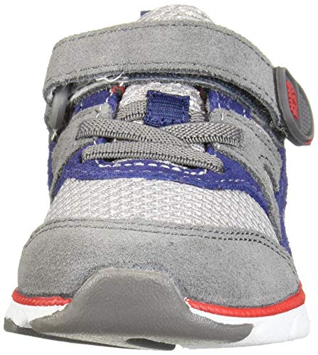 Stride Rite Baby-Boy's Made2Play Indy Athletic Sneaker, Navy/Grey, 9 W US Toddler2