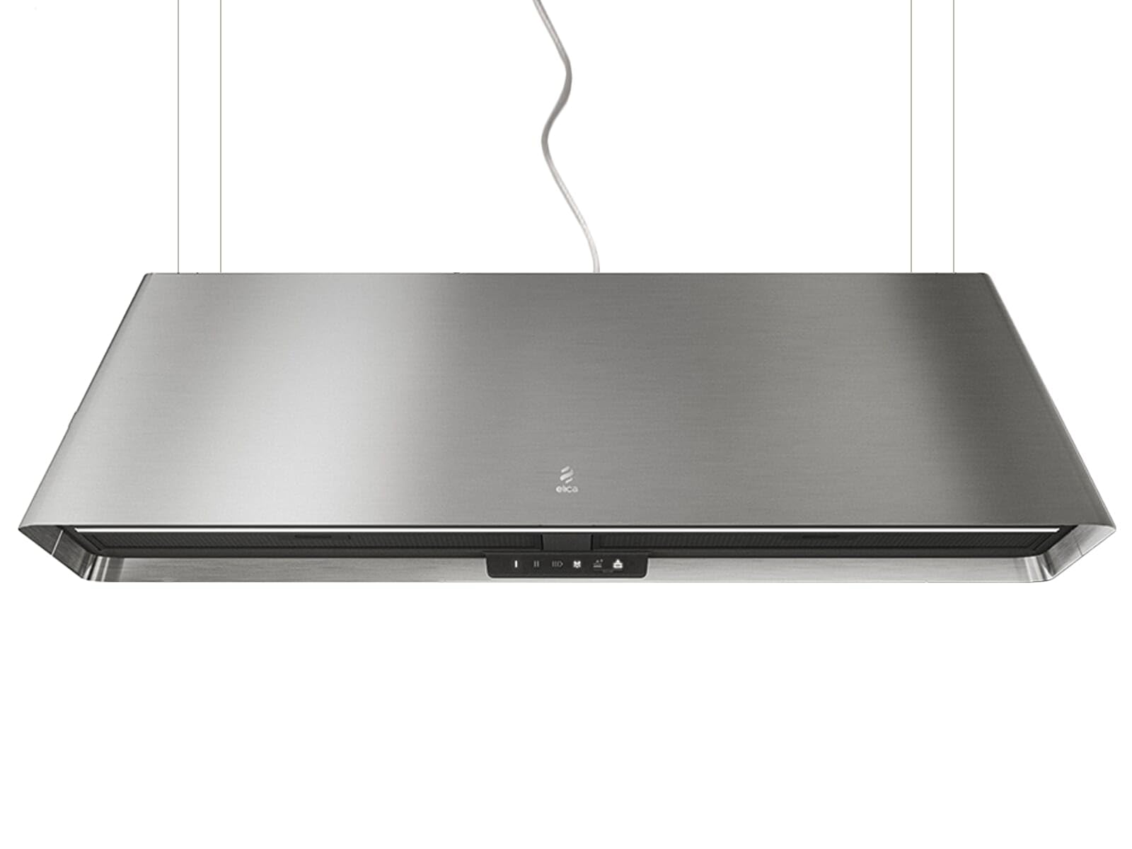 ELICA IKONA MAXXI PURE IX/F/120 CAPPA A ISOLA FILTRANTE INOX 120 CM ILL. LED PRF0171196