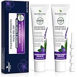 WowDay Pomada para fisuras en crema para hemorroides: tratamiento de hemorroides y crema para hemorroides de acción rápida para aliviar el dolor, la incomodidad y la picazón