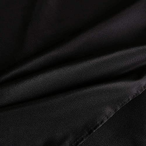 Image of 8FTX10FT Black Backdrop Background Rod Pocket for Photography Backdrop,Photoshoot Background,Video Production, Home Decoration,Weddings, Newborns, Product Photography, Screen Video, Curtain