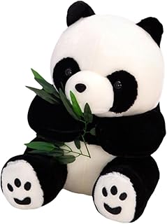 Toyvian Boneca Panda De Pelúcia Bichos De Pelúcia Para Bebês Brinquedo De Pelúcia Para Bebês Brinquedos De Pelúcia Macios Boneca De Brinquedo De Pelúcia Estatueta Colecionável De