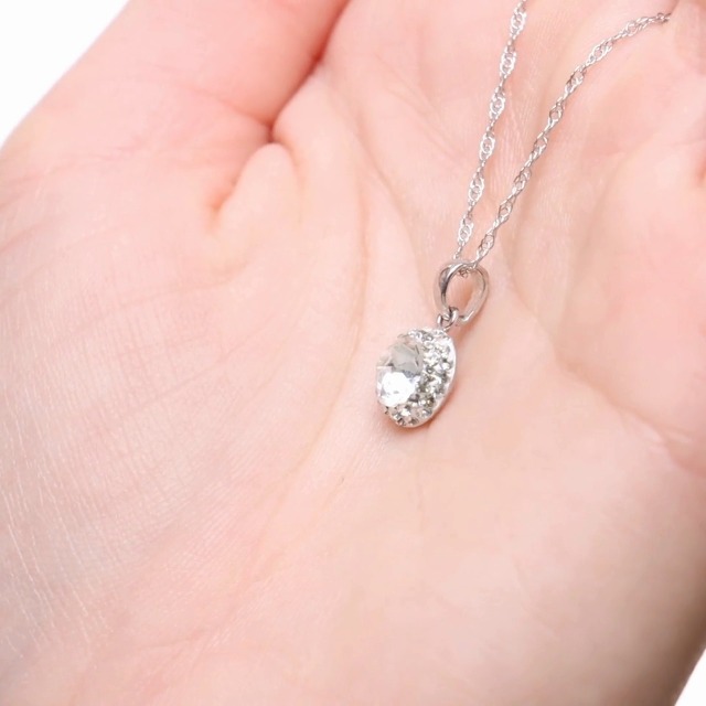 Amazon.com: MAX + STONE Sterling Silver Halo Black Crystal