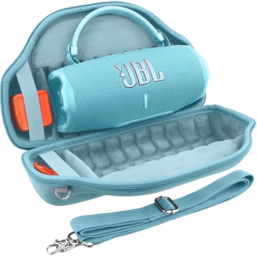 Image of co2CREA Case for JBL Charge 6 Portable Bluetooth Speaker, Teal