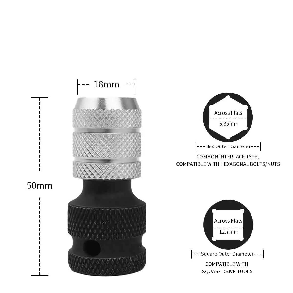 Juego de llave carrac 1 llave eléctrica de 1/2 cuadrado