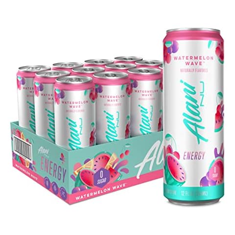 Alani Nu Sugar-Free Energy Drink, Watermelon Wave Cover