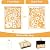 Wonnitar Outdoor Rugs 8x10,Waterproof Large Plastic Outdoor Patio Rug Clearance,Reversible Outside Portable Camping Mat,Abstract Floral Lightweight Carpet for Balcony Beach RV Camper (Orange, 8'x10')