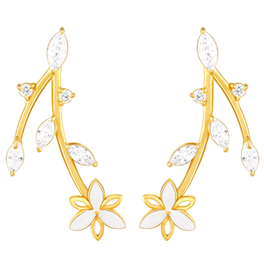 GIVA 925 Silver Bhumi Golden Trillium Treasures Earrings| studs to Gift Women & Girls | With Certificate of Authenticity and 925 Stamp | 6 Months Warranty* (B0CJ38VW3N) Amazon Price History, Amazon Price Tracker