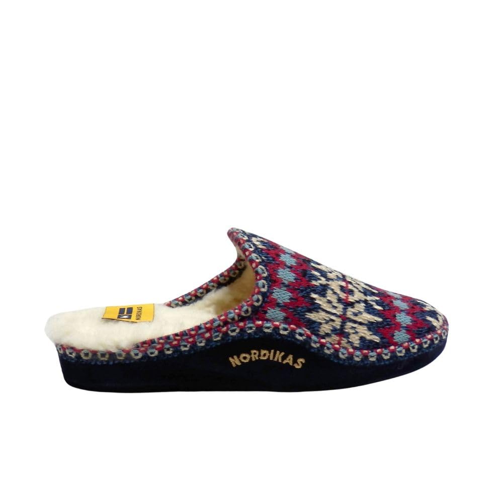 Nordikas Classic Zapatillas de estar por casa con talón abiertoMujer
