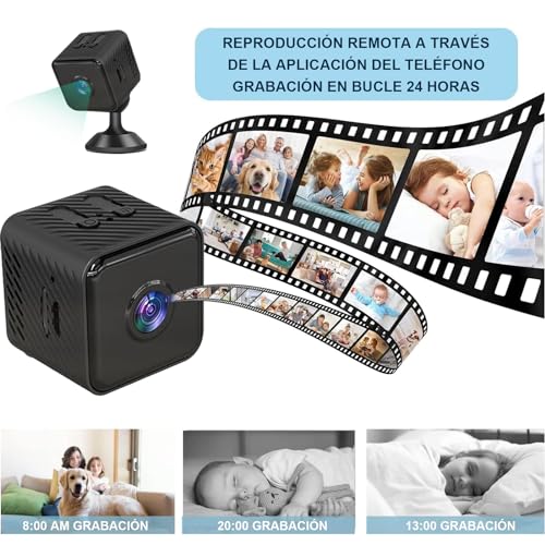 Reviews de Camaras de Vigilancia Pequeñas , listamos los 10 mejores. 3 Camaras de Vigilancia Pequeñas marca HJDWQN (3)