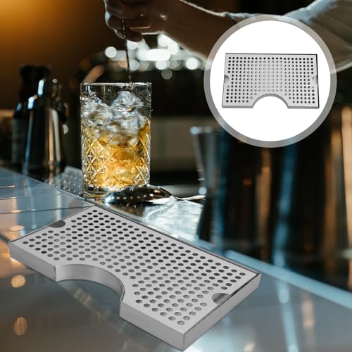 Plateau de récupération en acier inoxydable 304 U-Type pour bac d'égouttage - 8