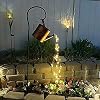LED-lichte Ketting Met Gieter, Earth Spike Design Lamp, Led-plug-in Lamp Voor Het Uitstromen Van Sterrenhemel, Voor Binnenplaats, Tuin, Pad (Color : E, Size : With bracket)