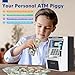 BAODLON Piggy Bank for Kids, ATM Machine Bank for Real Money with Debit Card, Bill Feeder, Coin Recognition, Balance Calculator, Electronic Savings Safe Box, Cool Stuff Toys Gifts for Teen Boys Girls