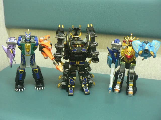 Amazon.co.jp: 送 まとめ売り 超合金 ガオキング 百獣戦隊  