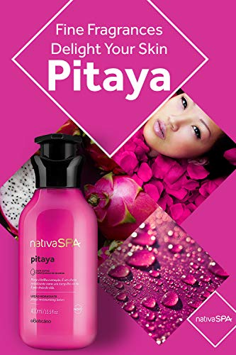 Nativa SPA by O Boticario Dragonfruit Body Lotion | Fragranced Skin Moisturizer with Purified Quinoa Drops, 13.5 oz. (400 ml)