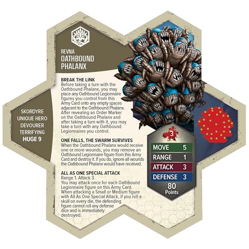 Heroscape Rising Tide Expansión Oathbound Phalanx 5 miniaturas miniatura 5