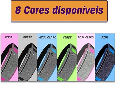 Pochete de Corrida Impermeável Slim Fitness Antifurto para Celular: A solução perfeita para carregar