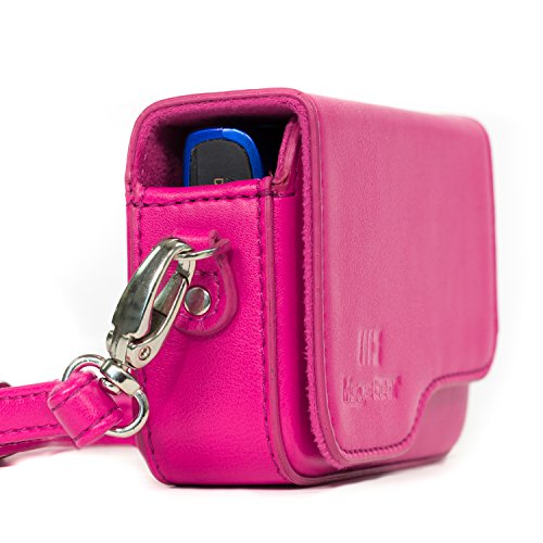Funda de cuero MegaGear para cámaras Canon PowerShot SX620 HS y similares miniatura 1