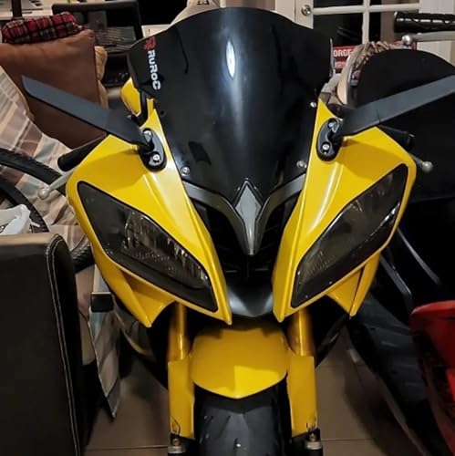 Universelle verstellbare drehbare Seitenspiegel für Suzukí Kawásaki Yamáha Hónda Aprília Ducáti (ohne Licht)