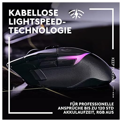 Logitech G502 X PLUS Gaming Maus