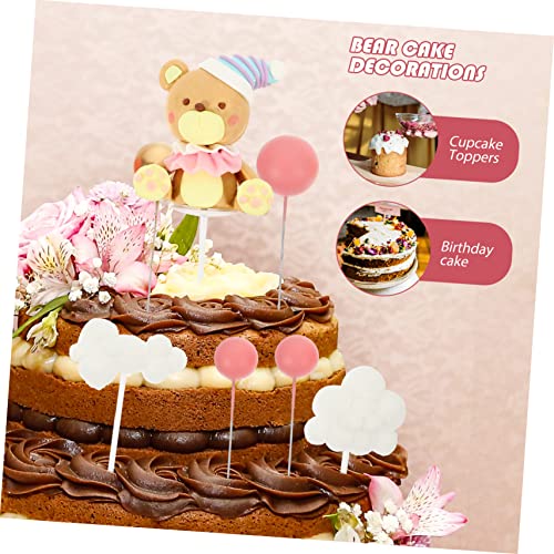 ibasenice 1 Conjunto De Linha De Bolo Decoração Rosa Decorações De Bolo Conjunto De Bola De Metal Ro