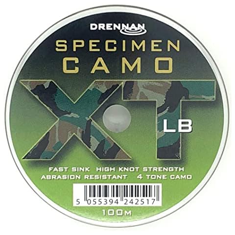 Drennan Specimen Camo XT 100m Fishing Line Cover