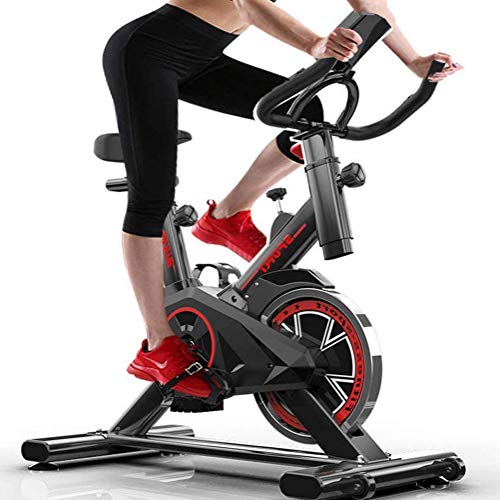 Image of Sports Indoor Cycling Exercise Bike,Direct Belt Driven,Magnetic Resistance,Comfortable Seat Cushion,for Home Cardio Workout