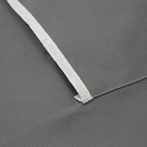 Houseables Hanging Hamper, Over Door Laundry Bag, Dirty Clothes Basket, 1 Pack, Grey, Fabric, Wall Mount, Foldable, Cloth Bin With Hooks, Space Saving For Bathroom, Storage, College, Closet #TOP7