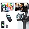 OTTOCAST Cabin Care 2026, 2-in-1 Adattatore CarPlay Wireless & Telecamera Bebè Auto 1080P, Visione Notturna IR, Grandangolo 150°, Monitor Sedile Posteriore, Compatibile con Auto CarPlay Cablate 2016+