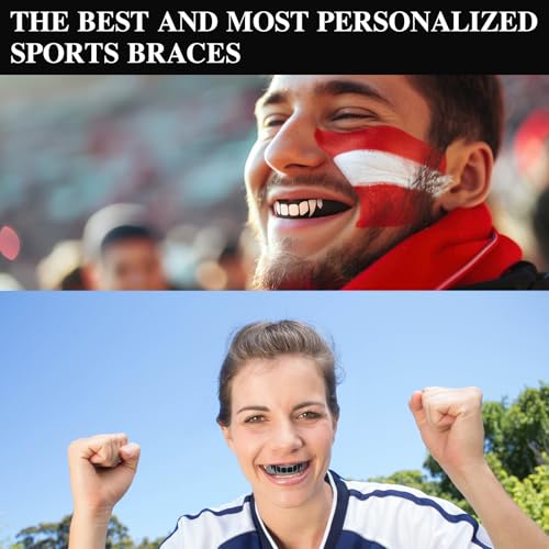 image for Yungyan 10 Pcs Mouth Guard for Sports Demon Football Mouth Guards Bulk