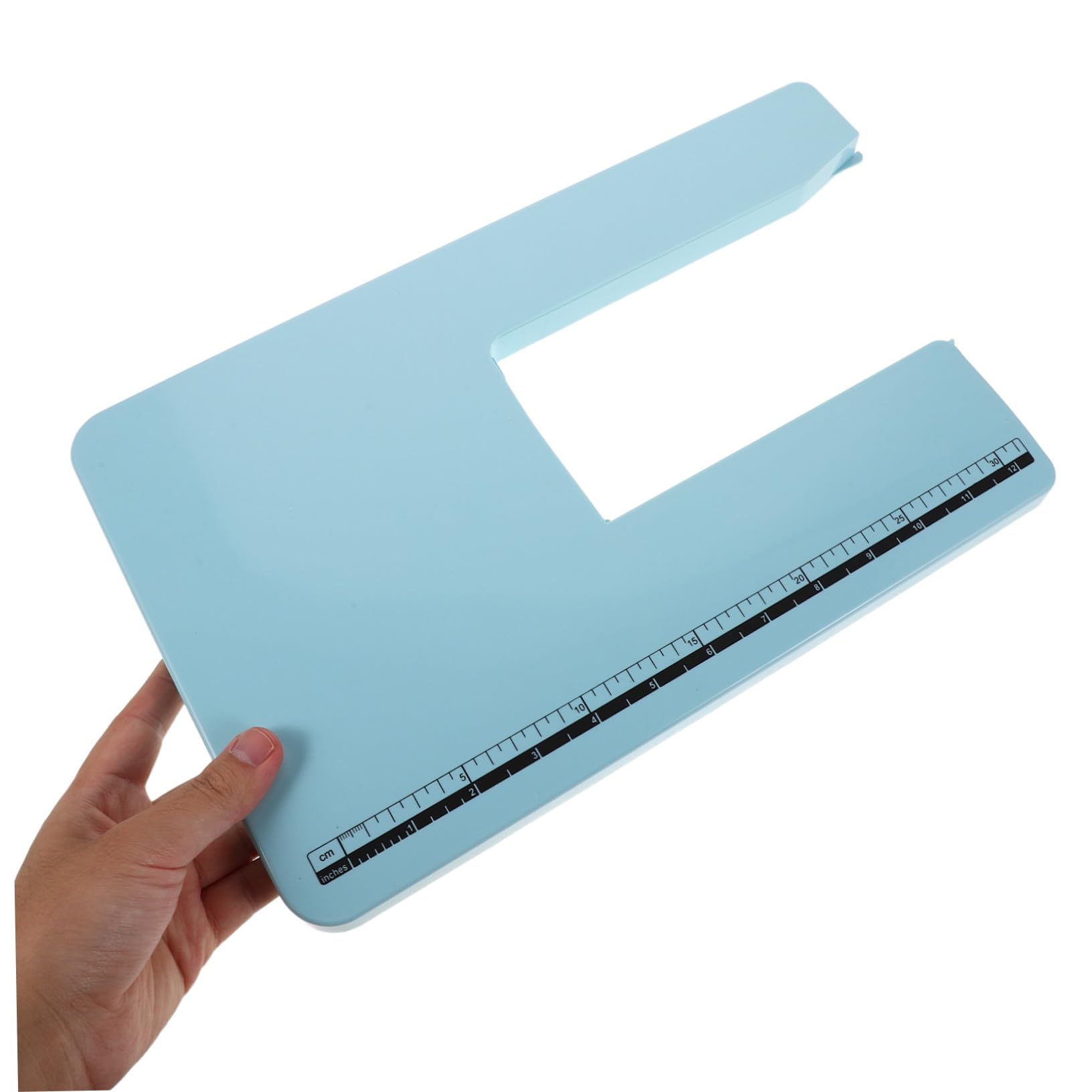 Carte d'extension pour machine à coudre Attachement table de couture accessoires de couture Coundre planche à coudre rallonge de Plastique Ciel bleu