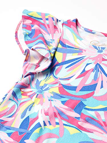 Girls' One Size Flutter Sleeve Swing Dress3