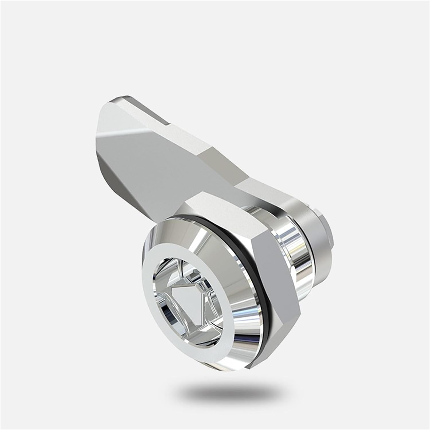 Cabinet Distribution Box Lock Chassis Door Right Angle Rotating Tongue Cylindrical 1401-20-20 1Pcs