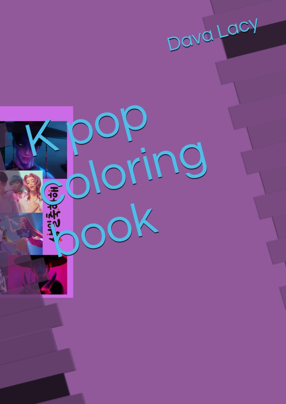 K pop coloring book