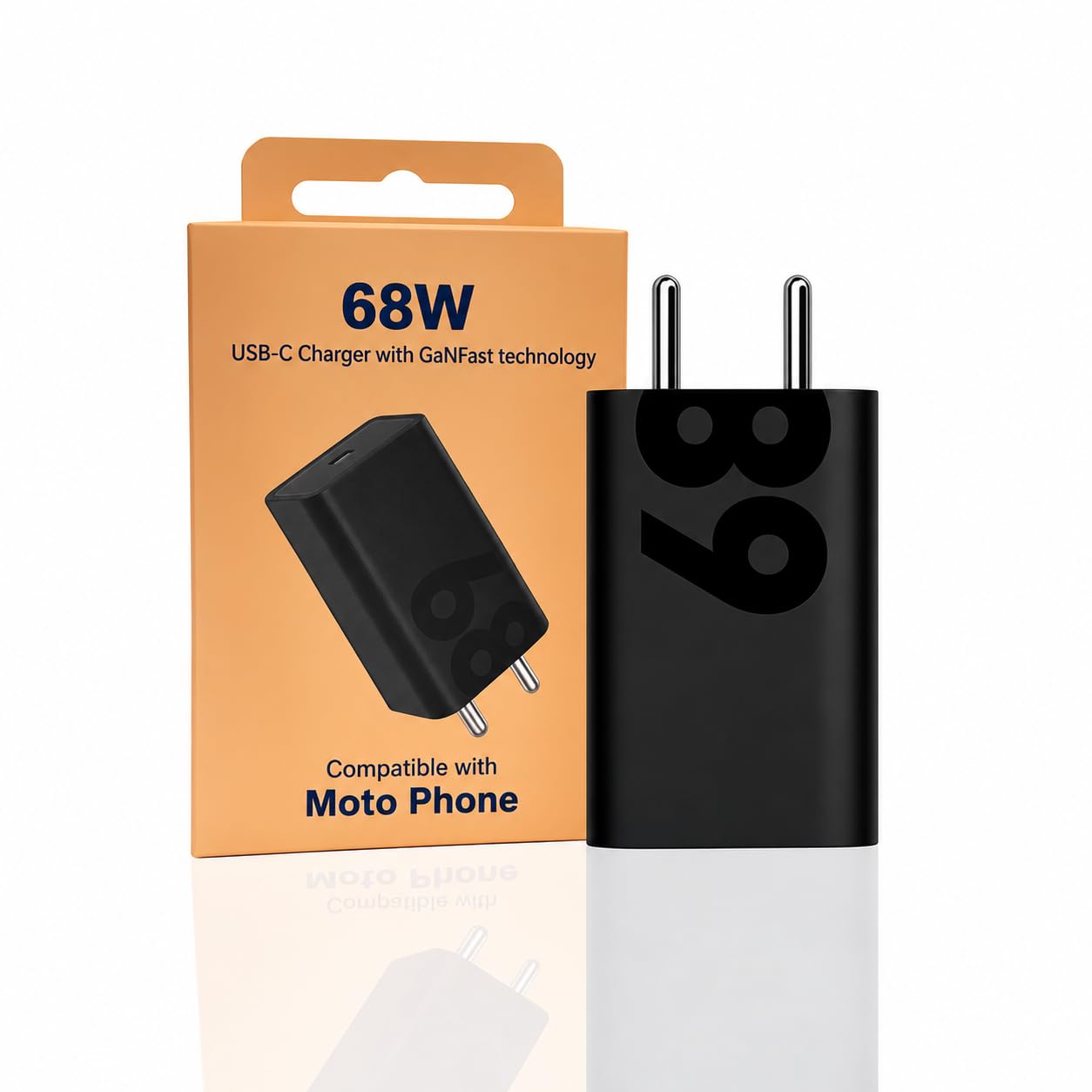 80W Flash Charger 3.0 USB-A Power Adapter Compatible with Vivo V27 Pro, V29, X90, X80 Pro, Y Series, T Series & All iQOO Smartphones — Amazon image 6