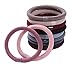 Produktbild ericotry 20 STÜCKE Dicke Elastische Pferdeschwanz Halter Stretch Haargummis Bands Seil Stirnband Haargummis Haar Zubehör für Mädchen Frauen Kein Rutschen Schäden Breaking oder Stretching Out