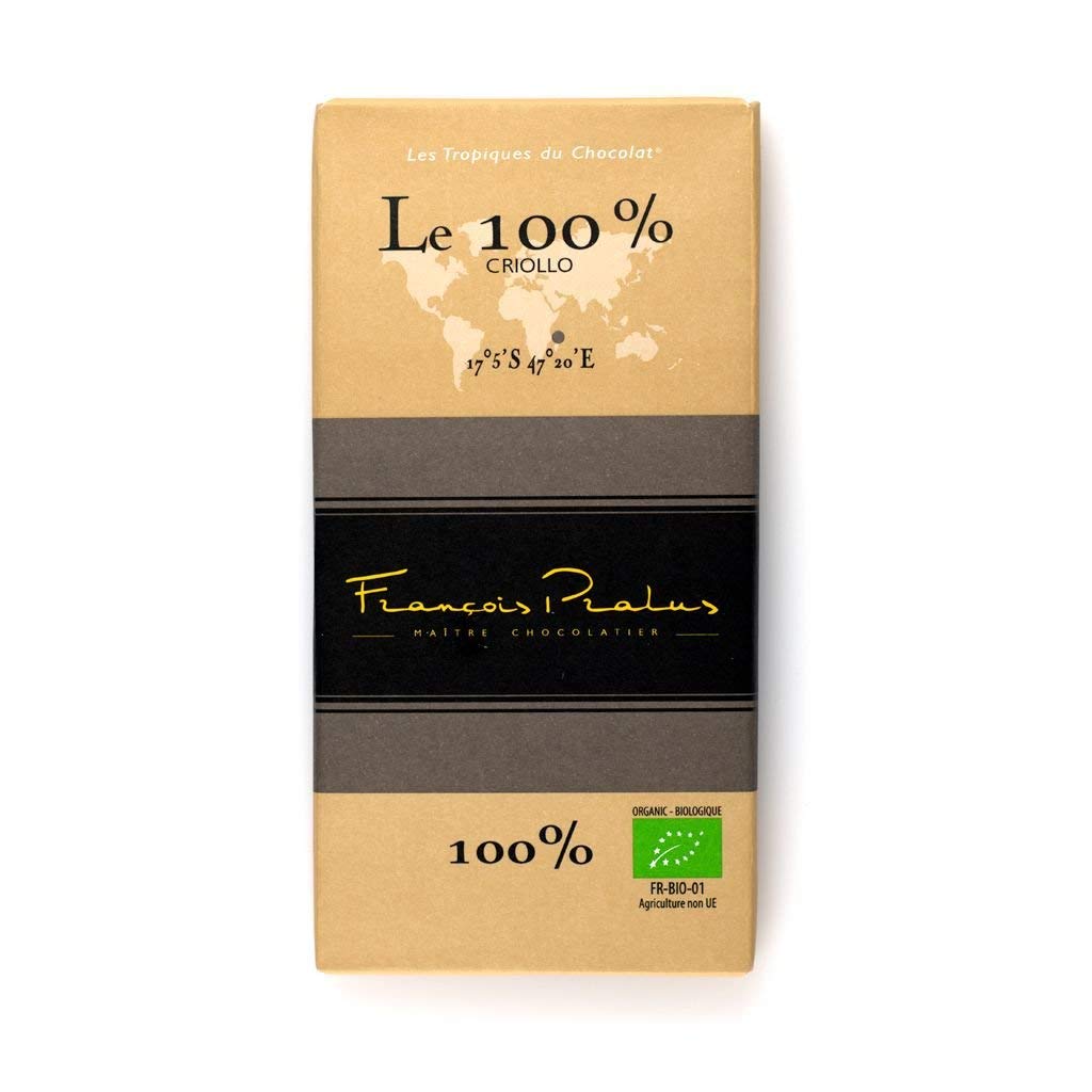 Francois Pralus Le 100% Chocolate Bar | Single