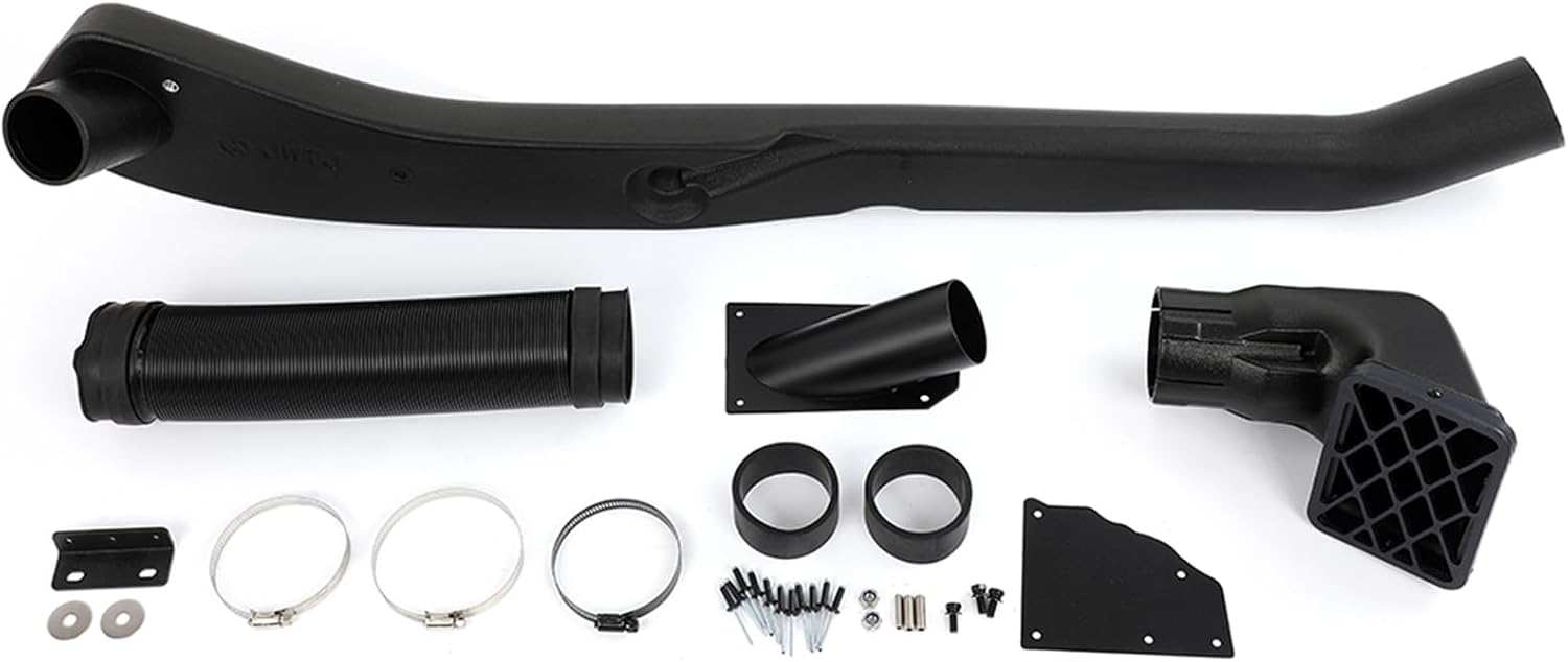 SCITOO Air Intake Snorkel Kit Fit For 1992-1999 For Jeep Wrangler Ram Intake System 4WD TJ 4.0 I6 Car Snorkel Kit Assembly Air Ram Snorkel Kit Replacement