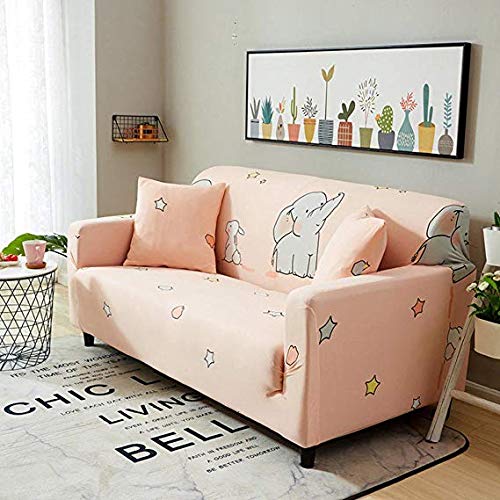 Housse de canapé fleurie pour sublimer la décoration de votre grand salon familial