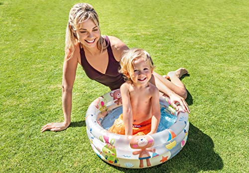 Image of Inflatable Pools Multicolor for Bath and Swimming Provides Fun and Enjoyment with Pure Comfort and Entertainment to Children and Kids (2 FT Print)