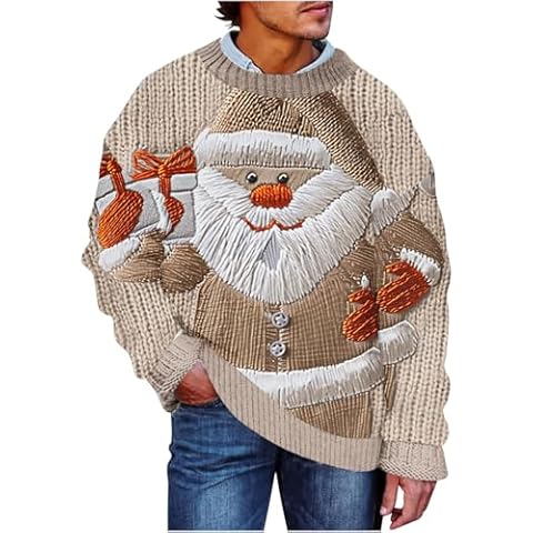 Pull de Noël surdimensionné NSICBMNO Cover