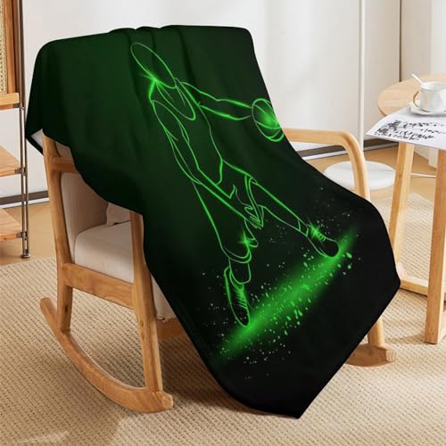 Couverture basket-ball plaid doudou lit sofa couverture peluche