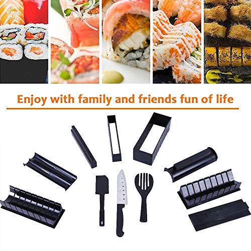 image for ELEDUCTMON Sushi Making Kit for Beginners - Original Sushi Maker Delux
